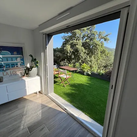 Appartement Valcros - Jardin Vue Mer La Londe-les-Maures Buitenkant foto