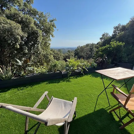 Appartement Valcros - Jardin Vue Mer La Londe-les-Maures Buitenkant foto